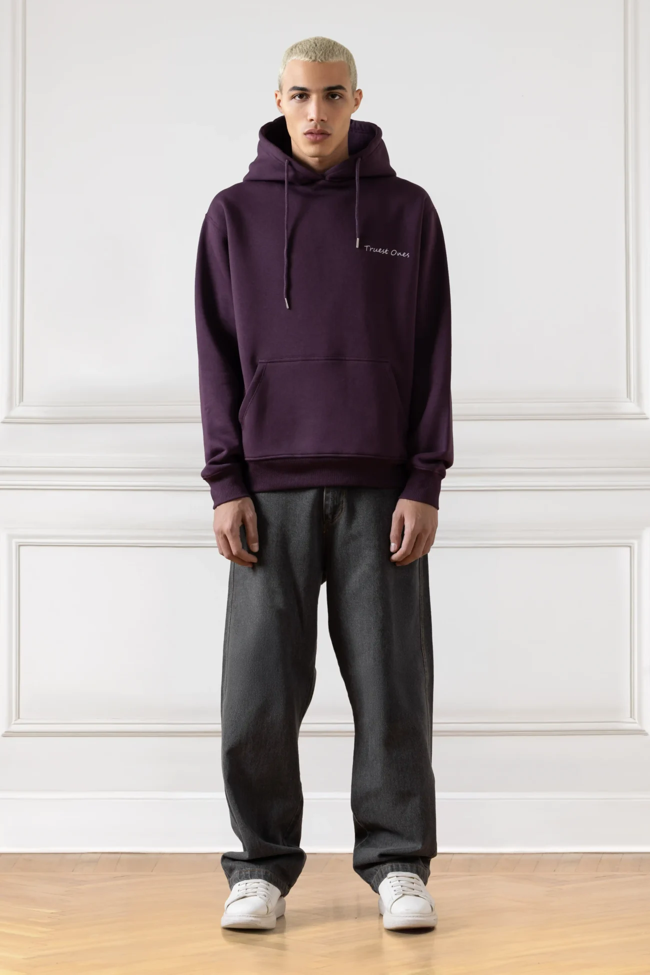 Truest Ones Hoodie (BURGUNDY)