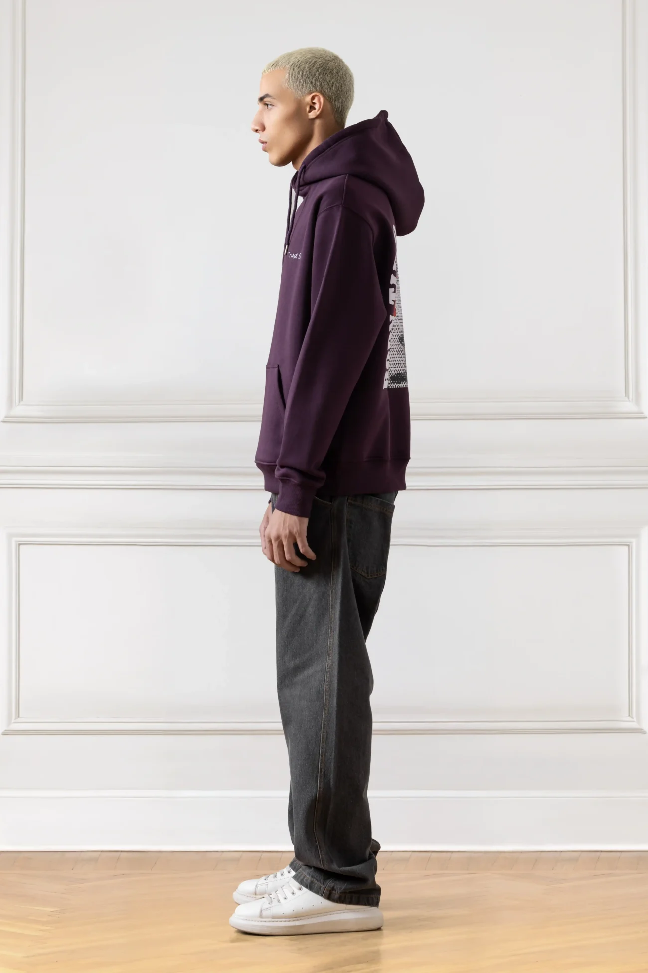 Truest Ones Hoodie (BURGUNDY) - Image 4