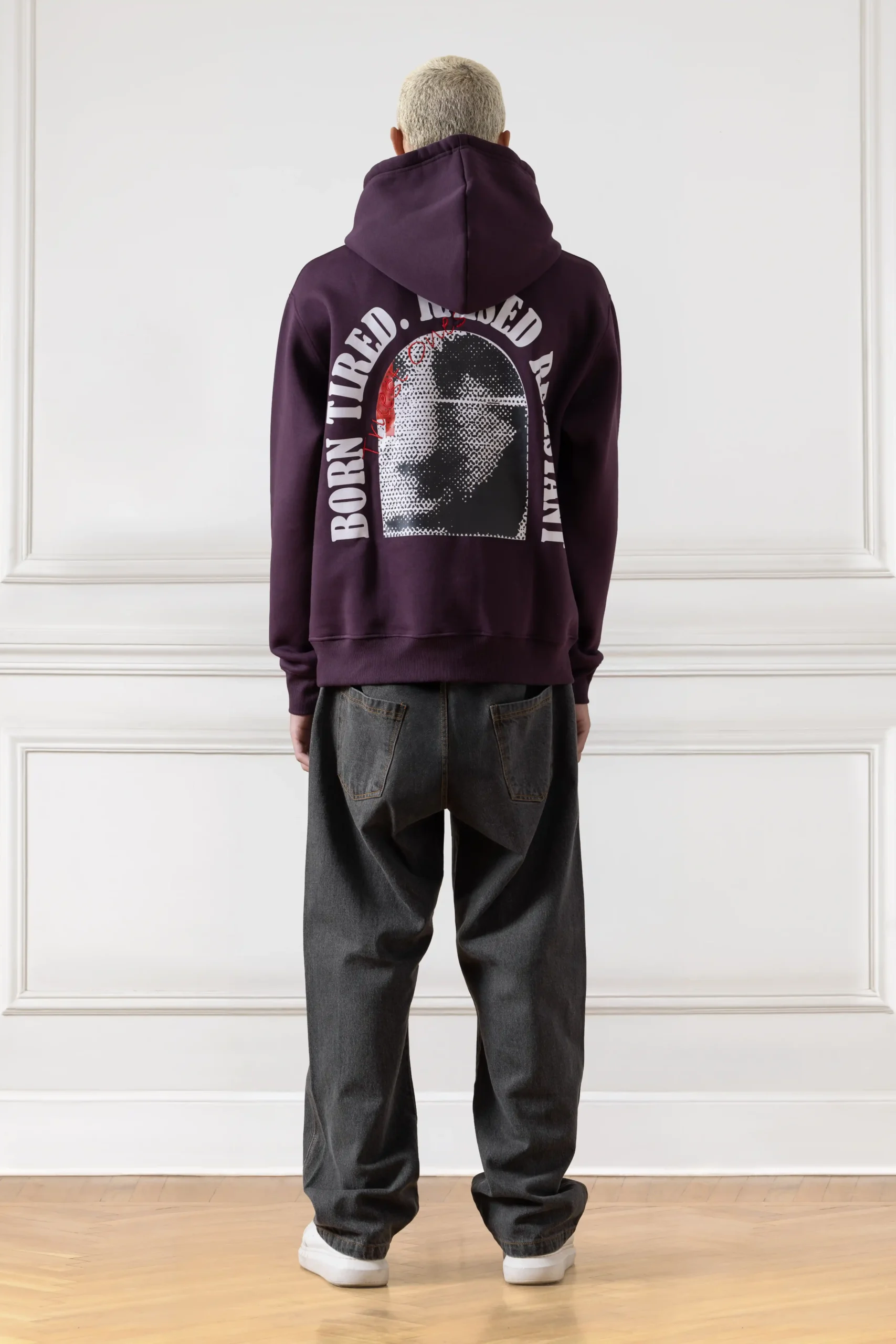 Truest Ones Hoodie (BURGUNDY) - Image 5