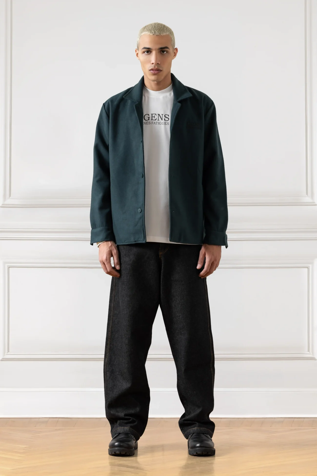 College Gokh Jacket (DARK TEAL)