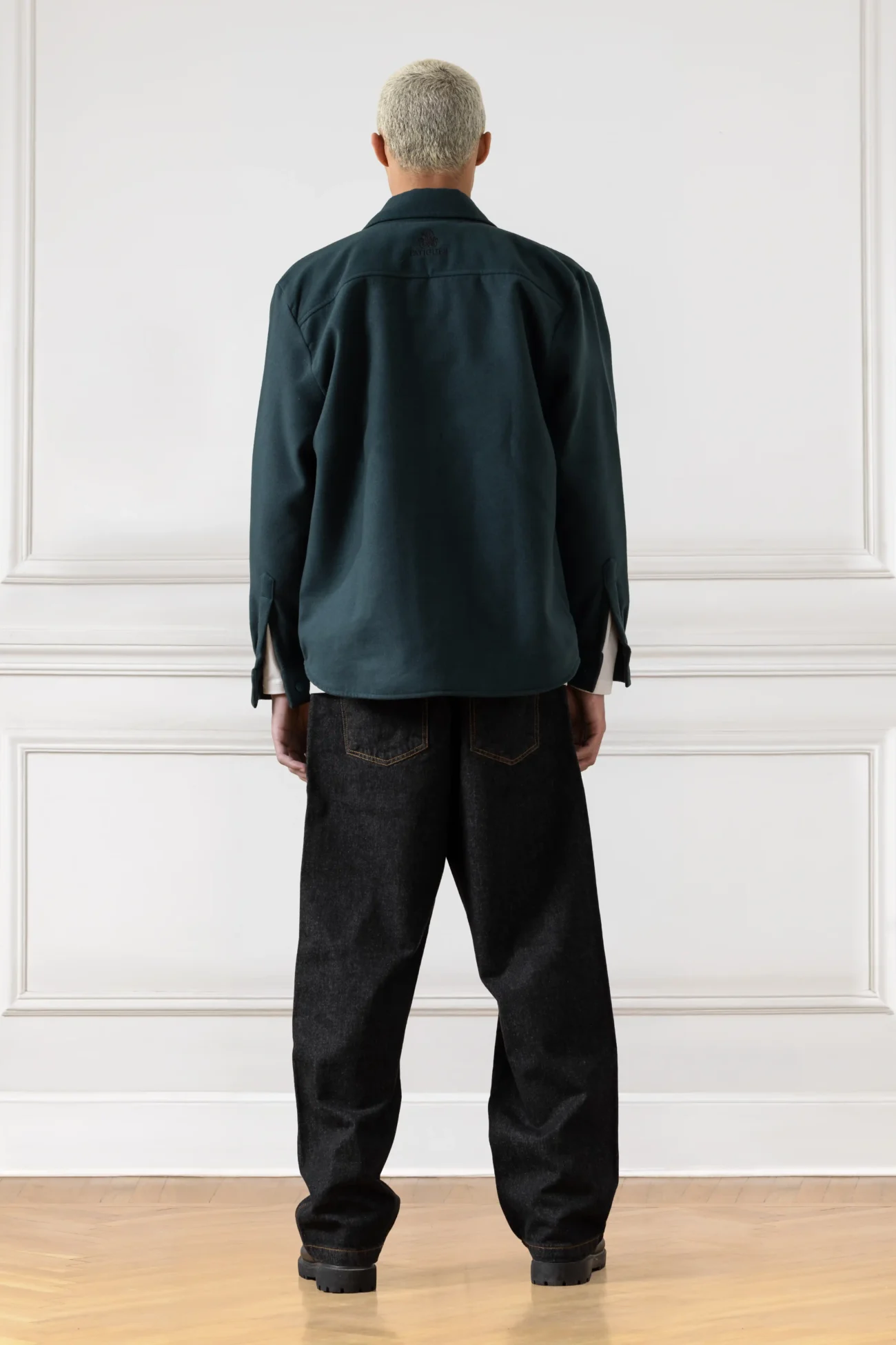 College Gokh Jacket (DARK TEAL) - Image 4