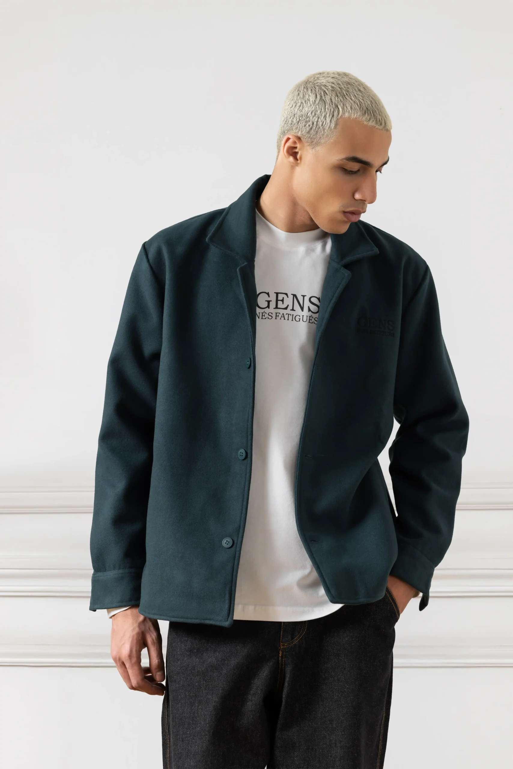 College Gokh Jacket (DARK TEAL) - Image 6