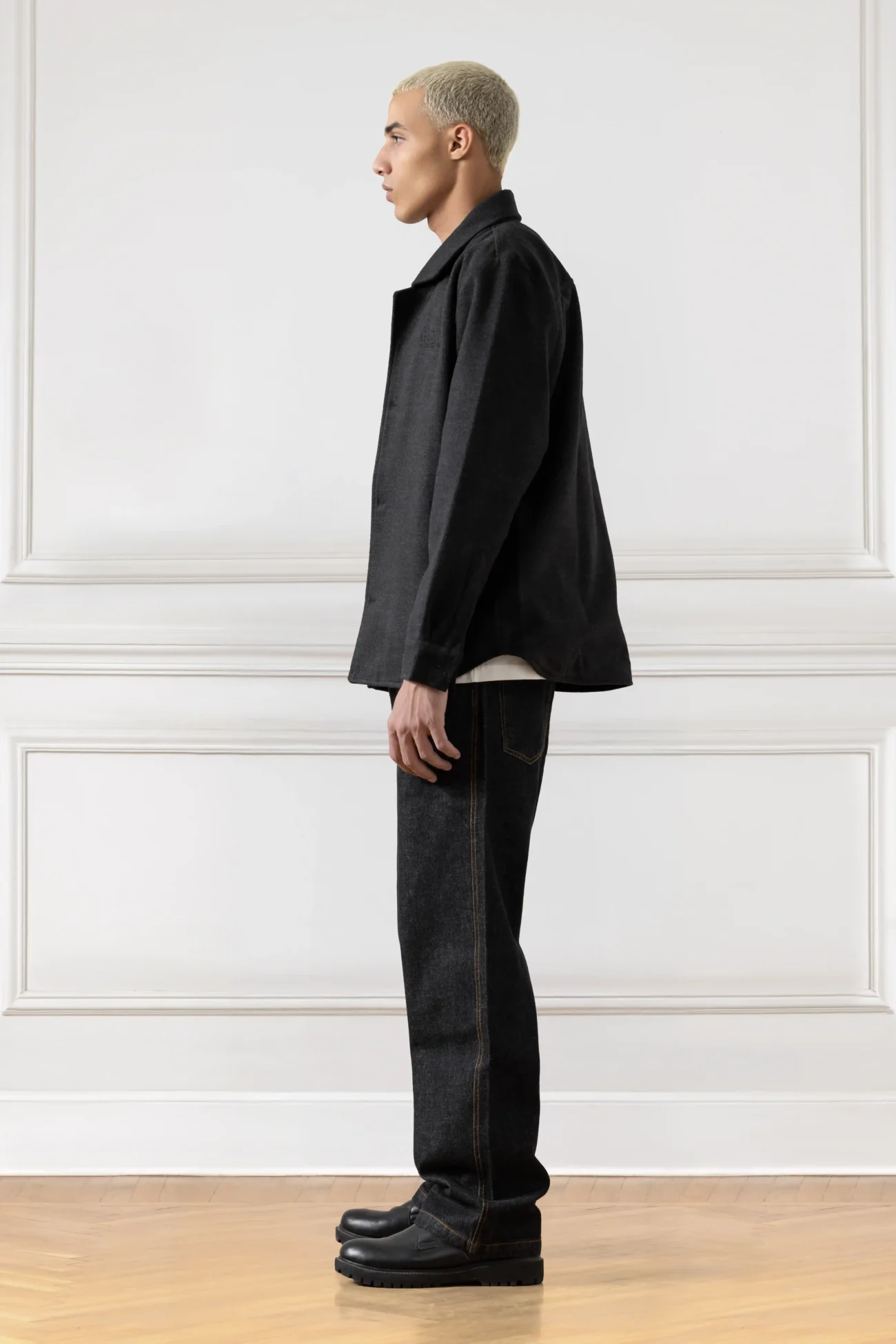 College Gokh Jacket (BLACK) - Image 3