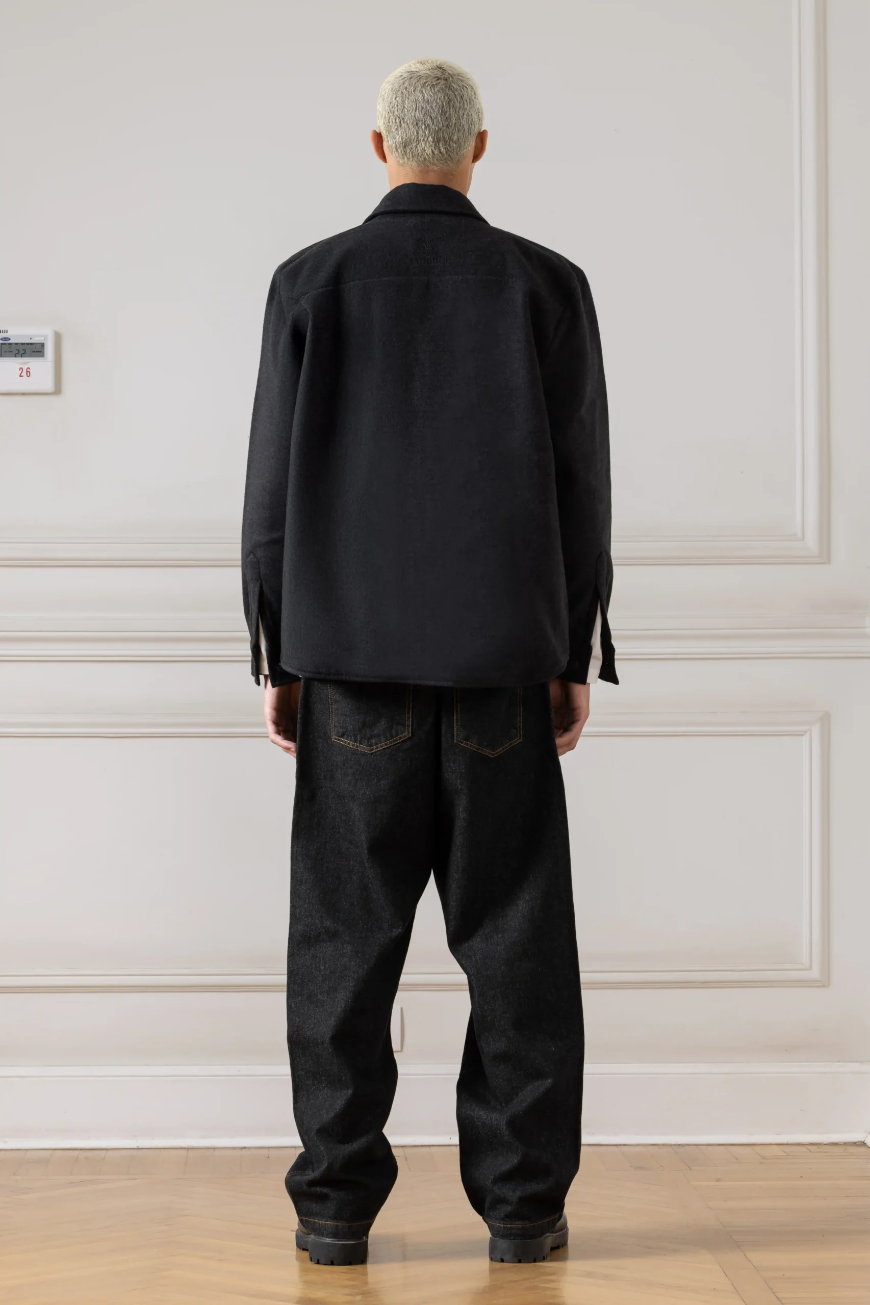 College Gokh Jacket (BLACK) - Image 4